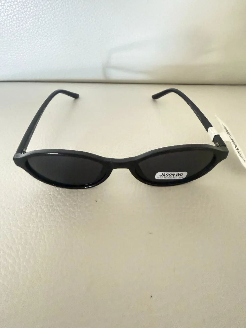 NWT JASON WU OVAL SUNGLASSES BLACK LENS RETRO 90S Y2K STYLE